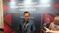 Menteri Agraria dan Tata Ruang/Kepala Badan Pertanahan Nasional (ATR/BPN) Agus Harimuti Yudhoyono (AHY). (Foto: Liputan6.com/Arief RH)
