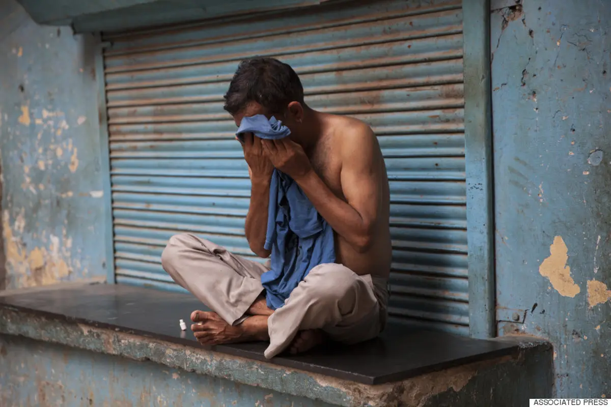 Foto Akibat Gelombang Panas India yang Buat Hati Kamu Perih