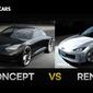 Hyundai Prophecy (Kiri) dan Render Hyundai IONIQ 6 (Kanan). (YouTube/Gotcha Cars)