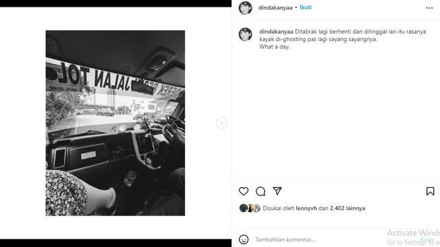 Dinda Kanya Dewi (Foto: Instagram/@dindakanyaa)