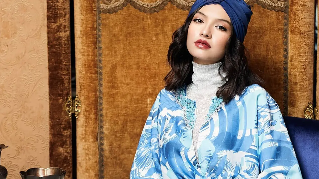 Baju lebaran Raline Shah