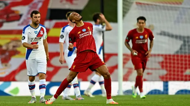 Liverpool Lumat Crystal Palace 4-0