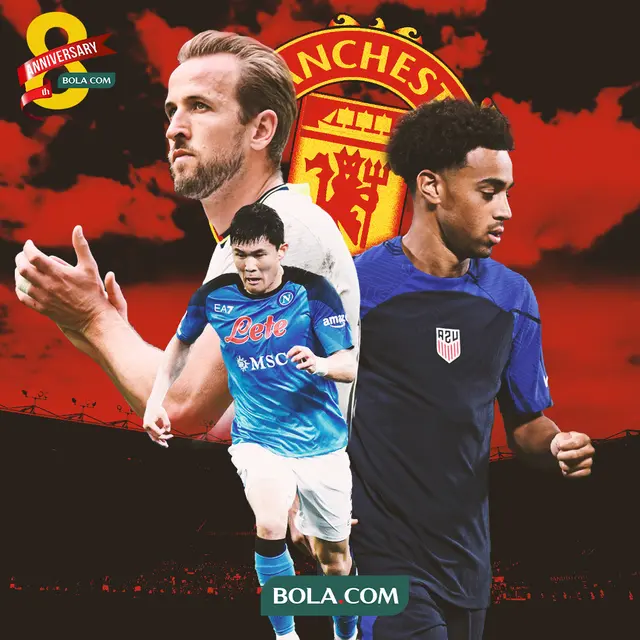 Manchester United - Kim Min Jae, Tyler Adams, Harry Kane