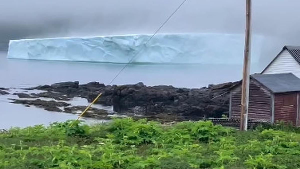 Pieces of ice 50 meters high seen on Canadian coast, sign of increasingly serious global warming