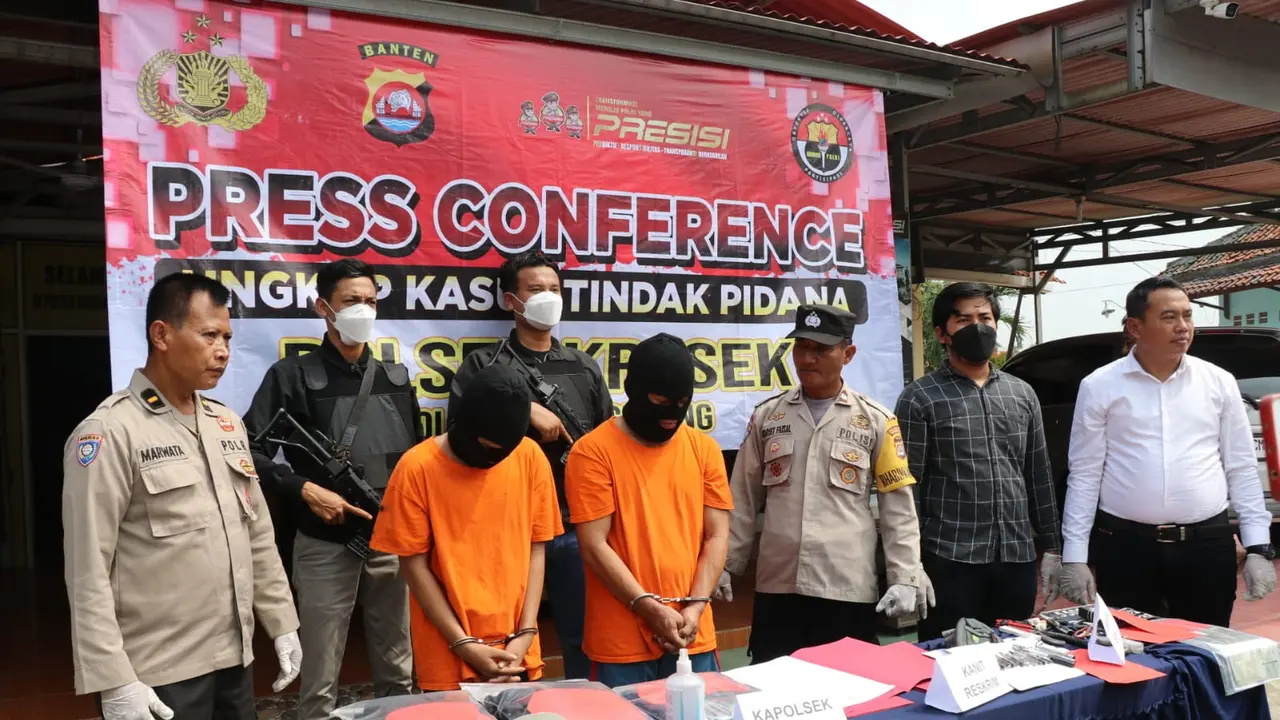 Mertua dan Menantu Asal Bekasi, Kompak Curi Motor di Tangerang