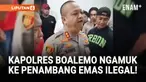 Ngamuk ke Penambang Emas Ilegal, Kapolres Boalemo Berikan Klarifikasi