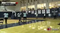 [VIDEO] 5 Punggawa Milan Main Basket di Miami