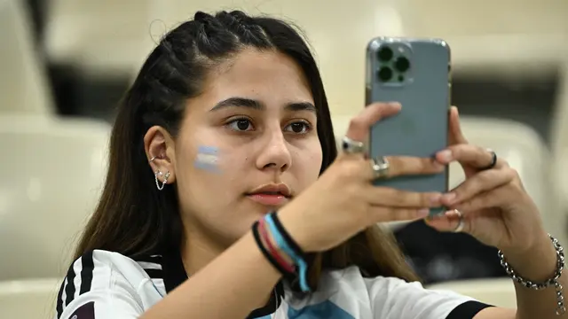 Deretan Fans Cantik Argentina dan Kroasia di Semifinal Piala Dunia 2022