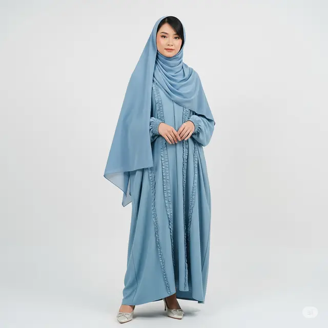 8 Model Gamis yang Cocok untuk Perut Buncit: Tampil Langsing & Percaya Diri