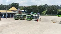 Terminal Rajabasa Ramai Pemudik pada Subuh, Siang Hari Cenderung Sepi
