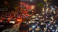 Kemacetan Panjang terjadi Jalan Raya Margonda, Kota Depok. (Foto: Liputan6.com/Dicky Agung Prihanto)