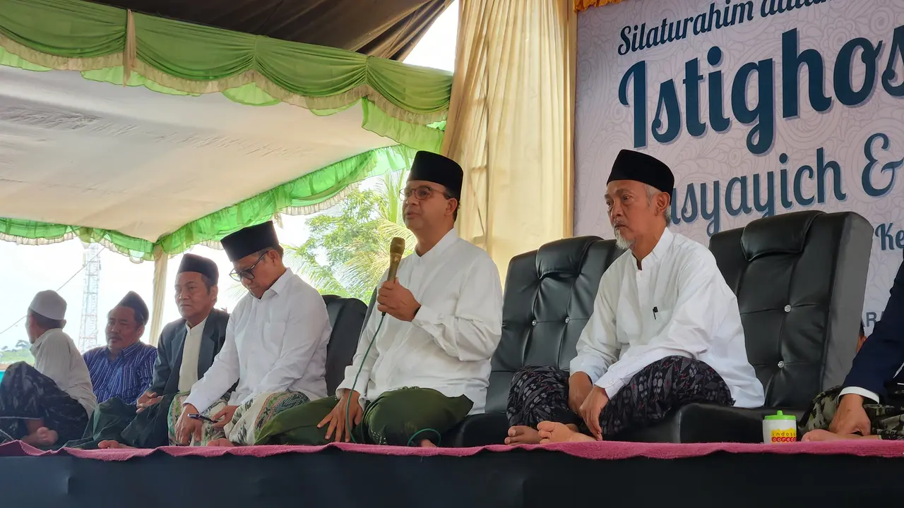 Anies Baswedan dan Muhaimin Iskandar (Cak Imin) kampanye di sejumlah daerah di Jawa Tenga