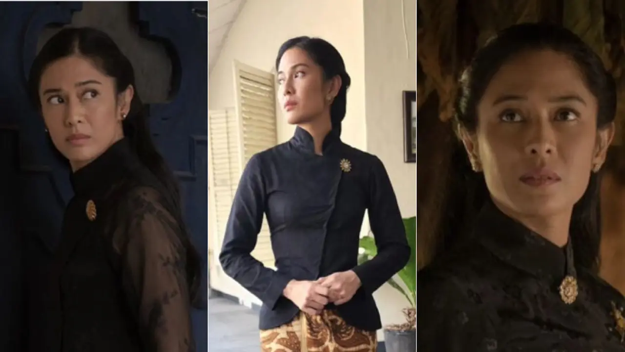 Kebaya Hitam Jeng Yah yang Diperankan Dian Sastrowardoyo di Gadis Kretek, dok. [Instagram/@hagaipakan]