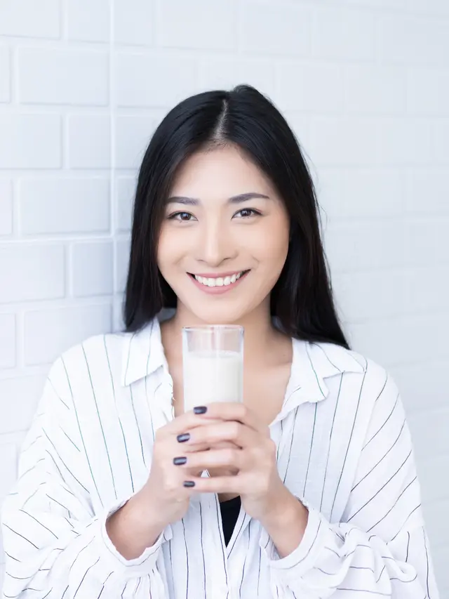 Kolagen tambahan dalam bentuk susu