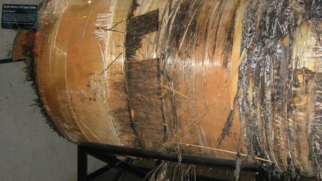 Puing tangki oksigen dari Skylab