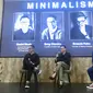 Talkshow yang diadakan oleh PT Perintis Triniti Properti (Triniti Land) dengan tema Minimalism, di Kota Kasablanka, Jakarta, Minggu (12/5/2019).