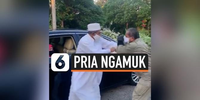 VIDEO: Habib Umar Assegaf Ngamuk ditegur Polisi Sempat Terjadi Baku Hantam
