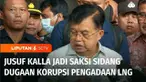 Wakil Presiden ke-10 dan ke-12 Jusuf Kalla menjadi saksi meringankan dalam sidang terdakwa eks Dirut Pertamina Karen Agustiawan dan kasus dugaan korupsi pengadaan gas alam cair atau liquefied natural gas. JK menilai kerugian negara dalam kasus dugaan...