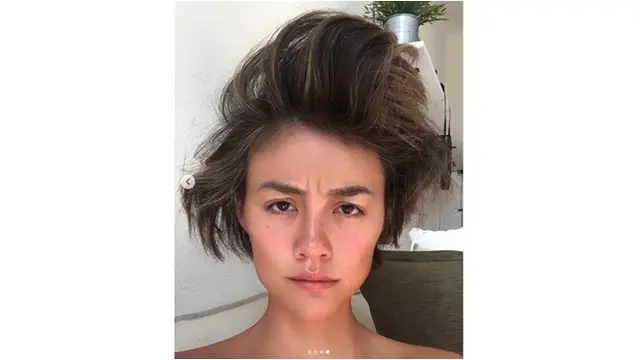 Dituduh Lakukan Tarik Benang, Begini 6 Pesona Agnez Mo Tanpa Makeup