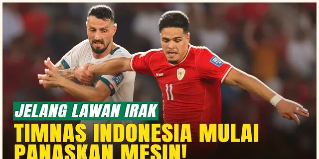 VIDEO: EKSKLUSIF: Persiapan Serius! Timnas Indonesia Gelar Latihan Tertutup Jelang Lawan Irak