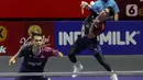 Berlangsung sengit, Fajar Alfian/Muhammad Rian Ardianto menumbangkan Huang Di/Liu Yang dua gim langsung (21-19, 23-21). (Liputan6.com/Herman Zakharia)