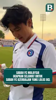 Sabah FC Malaysia ucapkan selamat untuk Sabah FK Azerbaijan