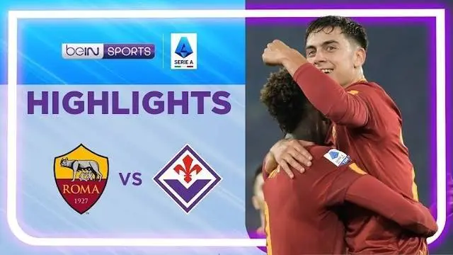VIDEO: Dua Gol Paulo Dybala yang Buat AS Roma Benamkan Fiorentina di Pekan 18 Liga Italia