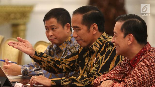 Jokowi Terima Kunjungan Menteri Jerman di Istana