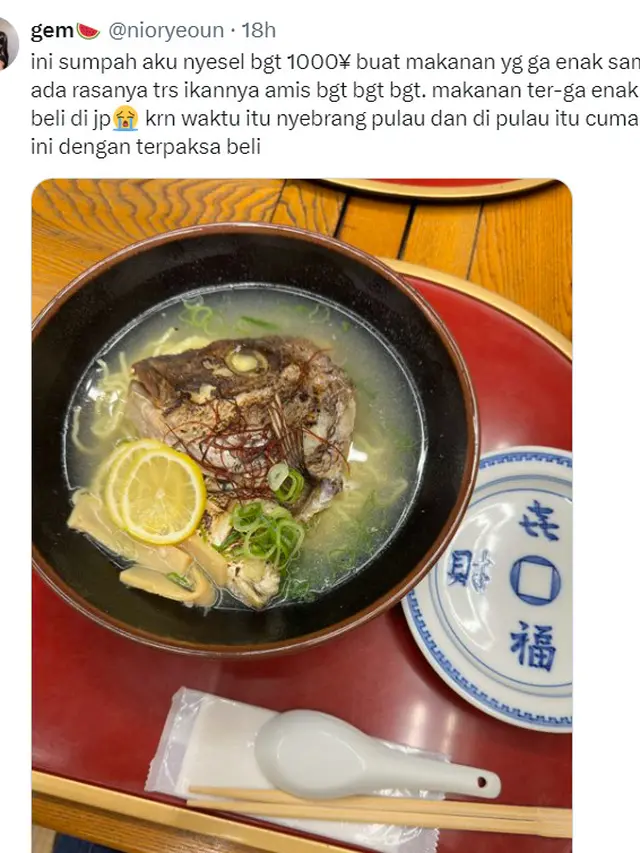 6 Cerita Apes Netizen ketika Makan di Luar Negeri, Bikin Ikut Elus Dada