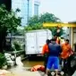  Pompa keliling mampu menyedot 200 liter air per-detik.