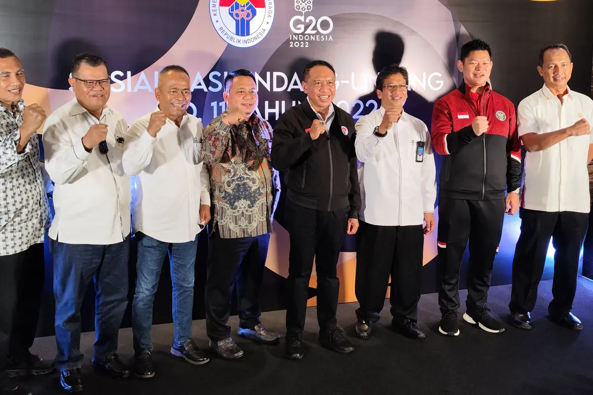 Menpora Zainudin Amali saat Kickoff sosialisasi UU Keolahragaan