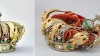 Museum Louvre Rilis Foto Mahkota Permaisuri Prancis yang Ditinggalkan Perampok, 1 Elang Emas Hilang