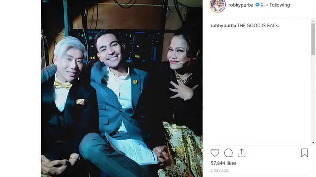 Robby Purba (Foto: Instagram)