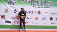 Firman Utina telah mengantongi lisensi kepelatihan level C AFC dan membuka SSB. (Liputan6.com / Risa Kosasih)