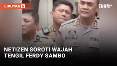 Netizen Soroti Wajah Tengil Ferdy Sambo