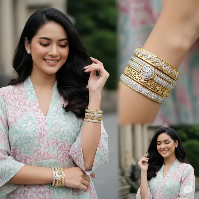 Model Gelang Dubai dan Harganya. Foto: Gemini