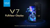 Vivo menggumumkan siap diluncurkannya smartphone V7 edisi eksklusif Mobile Legends: Bang Bang untuk konsumen Indonesia.