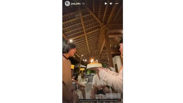 7 Momen Kejutan Ulang Tahun Iqbaal Ramadhan ke-22, Diceburin Kolam Renang
