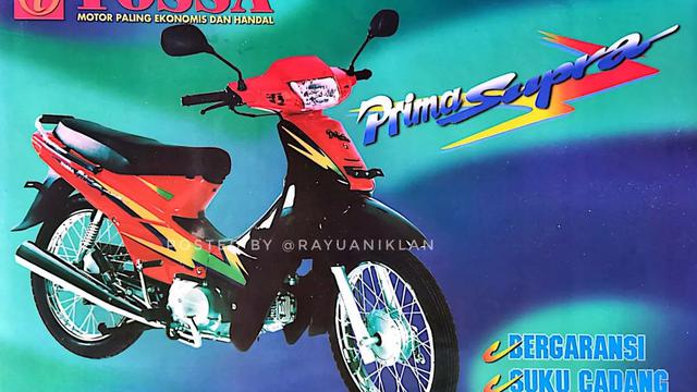 Motor cina mirip Supra Bapak (Instagram/@rayuaniklan)