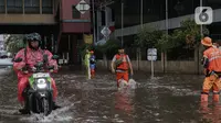 BPBD: Sebanyak 5 RT dan 3 Ruas Jalan di Jakarta Tergenang Air Imbas Hujan