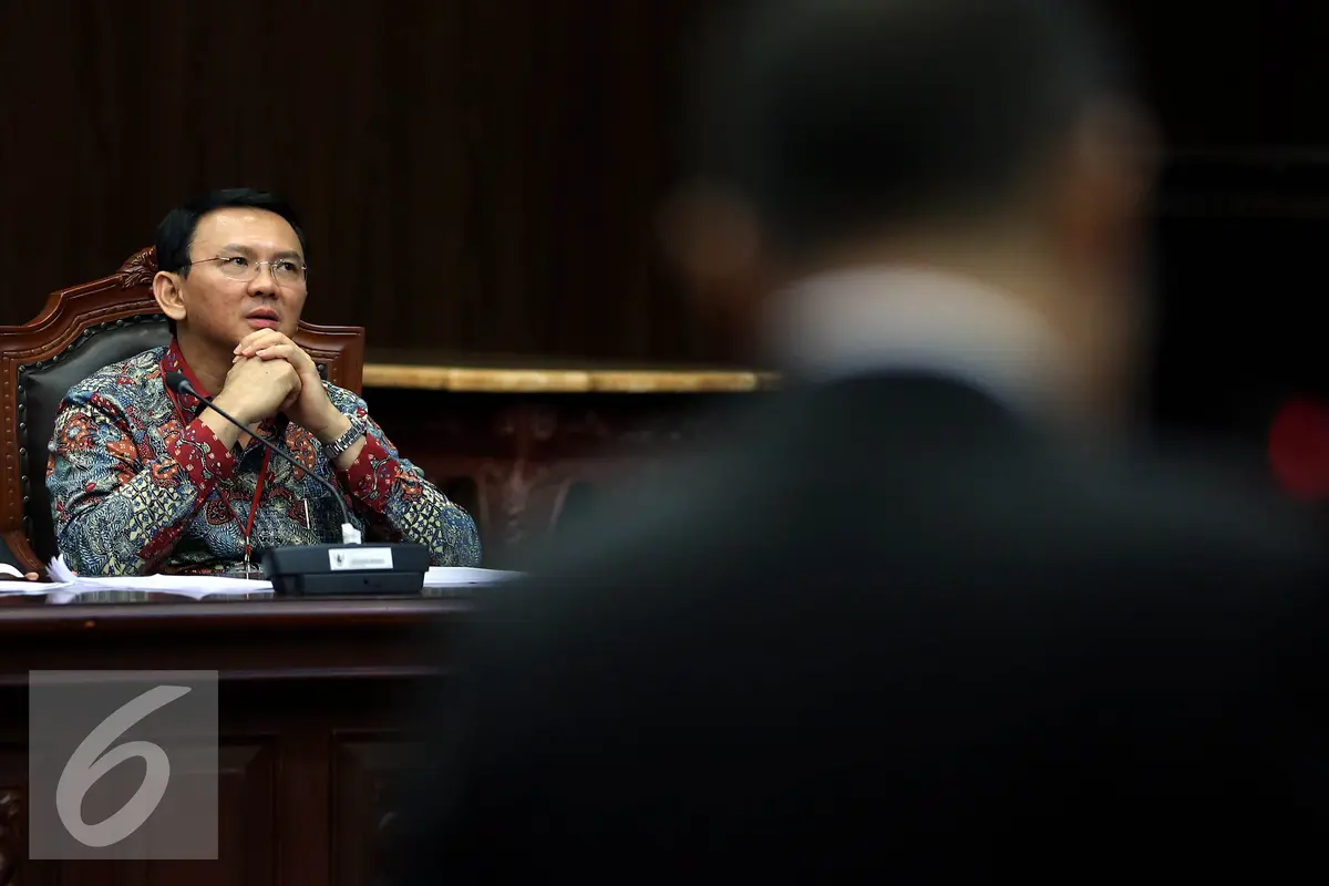 Gubernur DKI Jakarta Basuki T Purnama (Ahok).