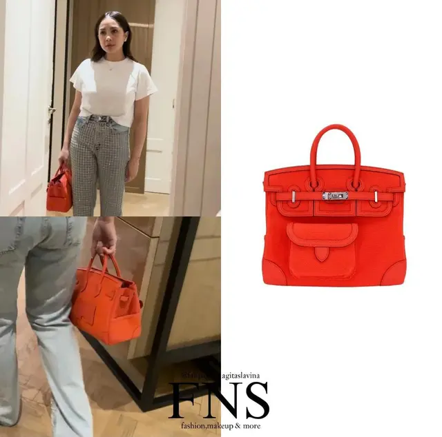 Harganya diperkirakan miliaran rupiah, ini 6 koleksi tas Hermes Nagita Slavina