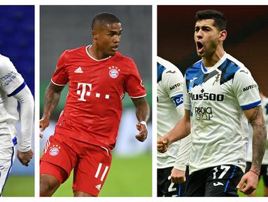 Sebuah tim yang memiliki banyak pemain dengan kemampuan merata belum tentu menyenangkan. Melakukan rotasi pun tak sepenuhnya mujarab. Juventus salah satunya. Solusinya adalah dengan melepas para pemain yang tak terpakai untuk dipinjamkan. Siapa saja mereka? (Kolase Foto AFP)