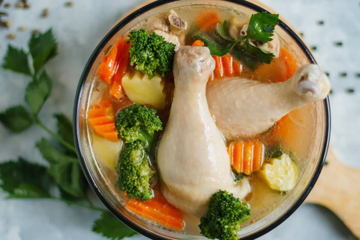 resep sop sup ayam keruh gurih kaldu sayur