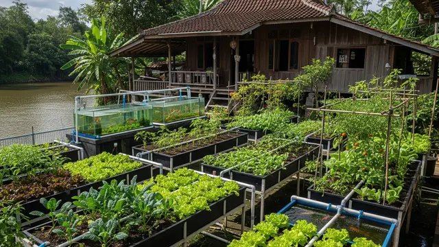 9 Ide Pekarangan Produktif untuk Rumah yang Berada Dekat Sungai, Sumber Pangan Mandiri