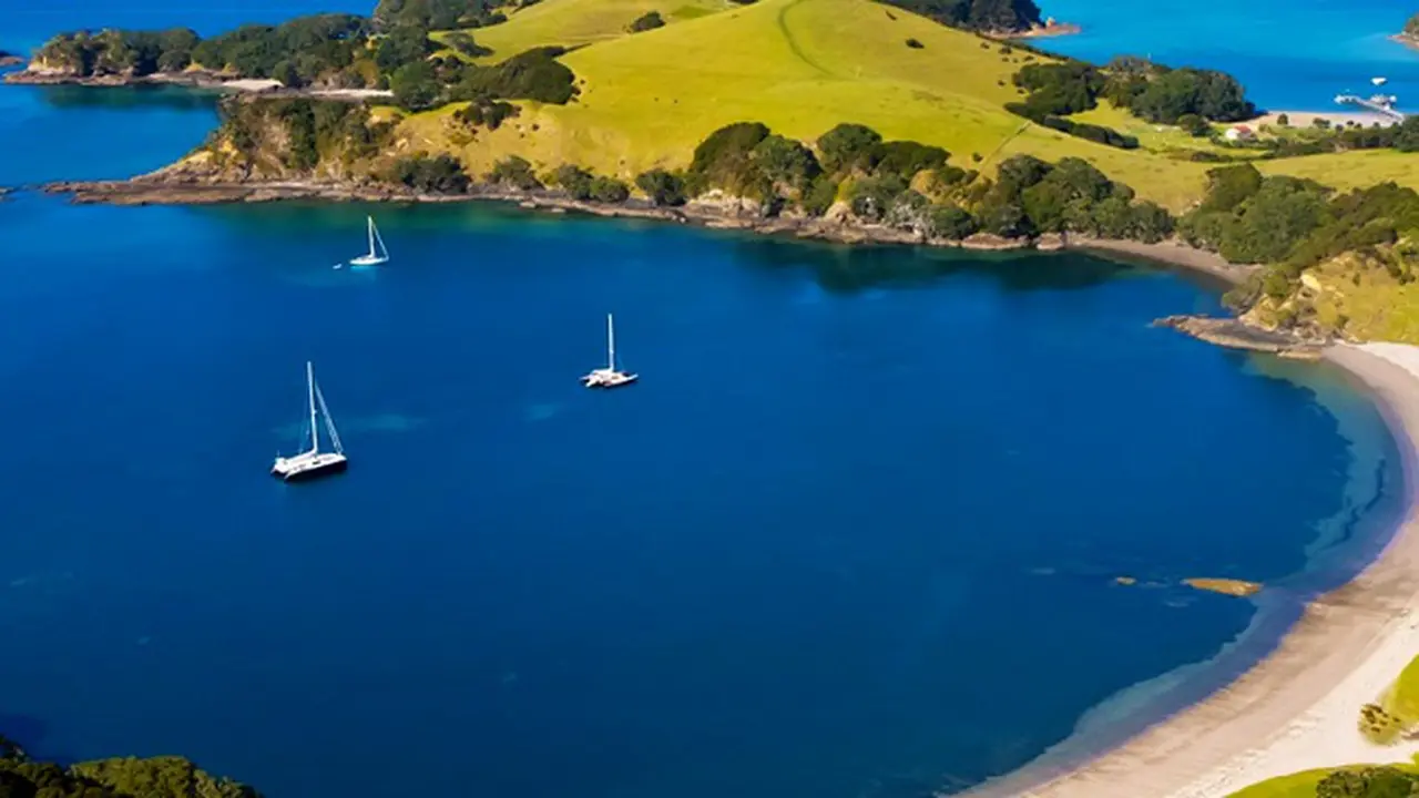 Tempat Relaksasi:  Bay of Islands, Selandia Baru
