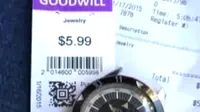 Seorang pria sangat beruntung karena membeli sebuah arloji langka dengan harga murah.