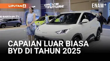Capaian Mengesankan BYD Jual 37.600 Kendaraan Listrik di 2025