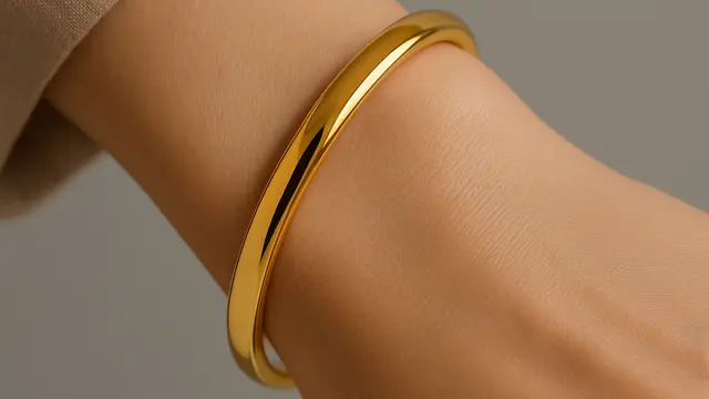 8 Model Gelang Emas 24 Karat 5 Gram yang Lagi Tren, Mewah Tapi Simpel untuk Sehari-Hari