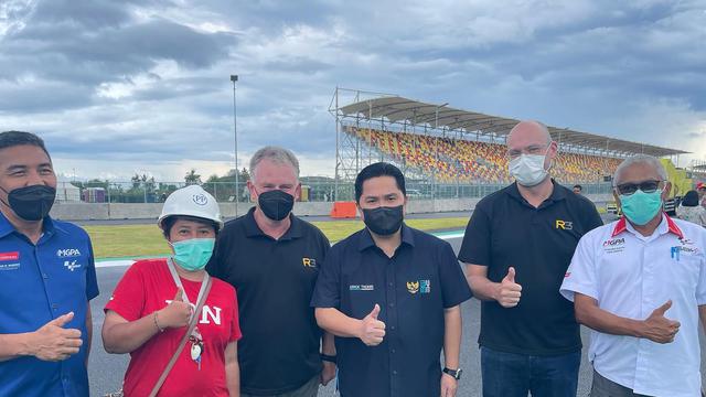 Rara Isti, pawang hujan di Sirkuit Mandalika